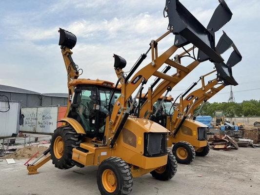 Kullanılmış CAT Caterpillar 420F Backhoe Yükleyici Hidrolik Makine İkinci El CAT Backhoe Kazıcısı