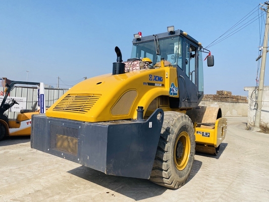 22 Ton Kullanılmış XCMG XS223JE Tekerlekli Yol Roleri İkinci El titreşimli Roller
