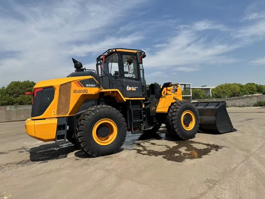 5 ton kullanılmış Liugong CLG856H tekerlekli yükleyici 3cbm kova yükleyici