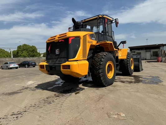 5 ton kullanılmış Liugong CLG856H tekerlekli yükleyici 3cbm kova yükleyici
