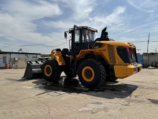 5 ton kullanılmış Liugong CLG856H tekerlekli yükleyici 3cbm kova yükleyici
