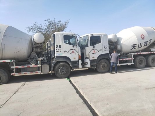 İkinci el GAC Hino Beton Karıştırma Kamyonu 6x4 350HP Kullanılmış Beton Karıştırma Kamyonu