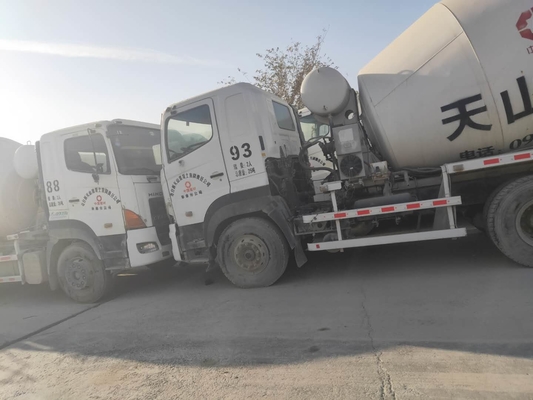 İkinci el GAC Hino Beton Karıştırma Kamyonu 6x4 350HP Kullanılmış Beton Karıştırma Kamyonu