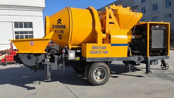 Kullanılmış XDEM JBS40 Beton Karıştırıcı Pompa Makinesi Dizel 84 Kw