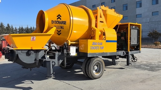 Kullanılmış XDEM JBS40 Beton Karıştırıcı Pompa Makinesi Dizel 84 Kw