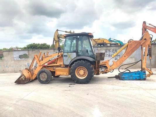 ABD Kullanılmış CASE 580M Backhoe Yükleyici Hidrolik Makine İkinci El CASE 580M Backhoe Kazıcısı