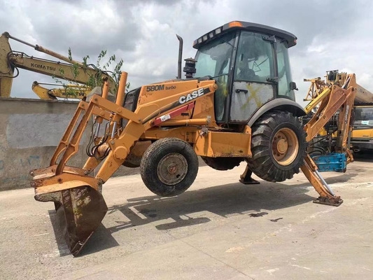 ABD Kullanılmış CASE 580M Backhoe Yükleyici Hidrolik Makine İkinci El CASE 580M Backhoe Kazıcısı
