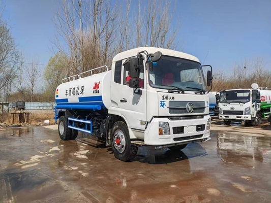 15CBM 185hp İkinci El Kinland Dongfeng Sprinkler Su Tankı Kamyonu Satılık Kullanılmış Su Tankı Kamyonu