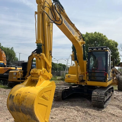 Japon yapımı orijinal kullanılmış Komatsu PC130-7 kazıcı ikinci el sürünen kazıcı satılıyor