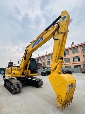 PC200-8 20 Ton Kullanılmış Backhoe Crawler Hidrolik Kazı Makinesi Asıl Japonya