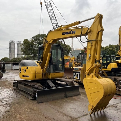 7 Ton Kullanılmış Komatsu PC78US Ekskavatör İkinci El Komatsu Crawler Excavator İnşaat Makineleri