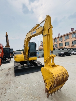 Orijinal Kullanılmış Komatsu PC78US Crawler Excavator İkinci El 7 Ton Mini Excavator İnşaat Makineleri