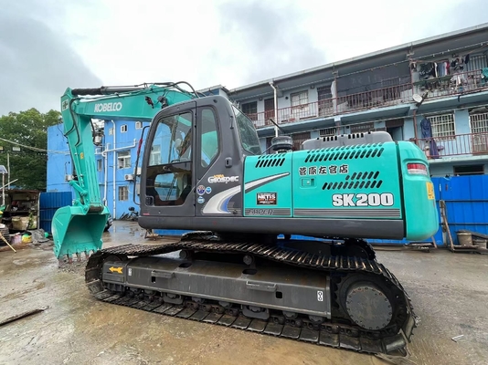 Orijinal %80 yeni Kobelco SK200-8 Hidrolik Çalışan Kazıcı İkinci El Kazıcı SK200-8 SK200-7 SK220-8