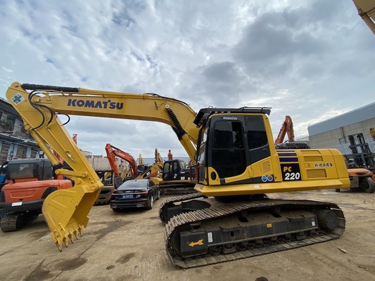 Japonya Yapımı İkinci El Komatsu PC220-8 Hidrolik Çalıcı 22 Tonluk Kazıcı Kullanılmış Komatsu Kazıcı