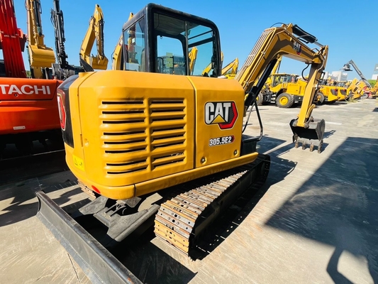 Mini Kazı Makinesi Japonya CAT 305.5E2 Kullanılmış Hidrolik Çarpıcı Kazı Makinesi 5 ton İkinci El Kelebek Kazı Makinesi