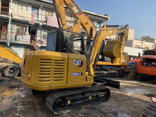 İkinci el Caterpillar Excavator Japonya'da üretilen CAT 306E2 kullanılmış Crawler Excavator 6 tonluk inşaat makineleri