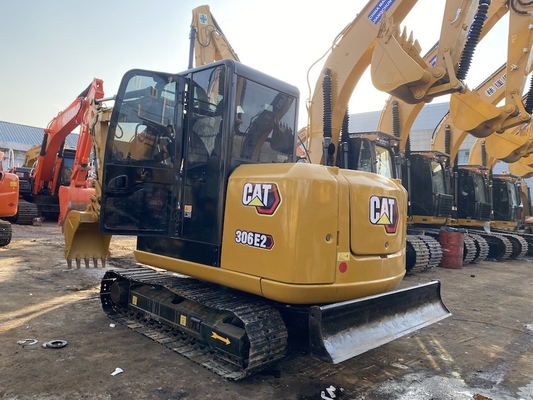 İkinci el Caterpillar Excavator Japonya'da üretilen CAT 306E2 kullanılmış Crawler Excavator 6 tonluk inşaat makineleri