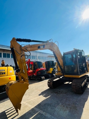 0.33 CBM CAT 307E2 İkinci el Caterpillar Excavator Japonya Yapımı Kullanılmış Crawler Excavator 7 ton İnşaat Makineleri