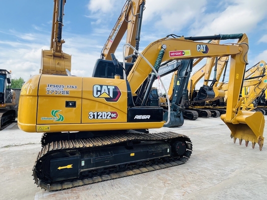 12 ton % 90 yeni CAT 312D2GC ikinci el tırtıl kazık makinesi Kullanılmış CAT sürünen kazık makinesi CAT 312D İnşaat Makineleri