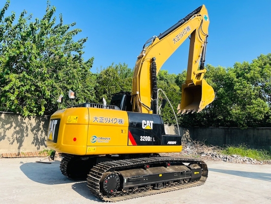 İkinci el CAT Caterpillar 320D Hidrolik sürünen kazıcı 20 ton