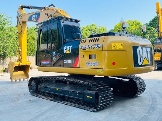 İkinci el CAT Caterpillar 320D Hidrolik sürünen kazıcı 20 ton