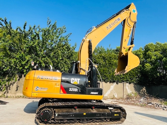 İkinci el CAT Caterpillar 320D Hidrolik sürünen kazıcı 20 ton