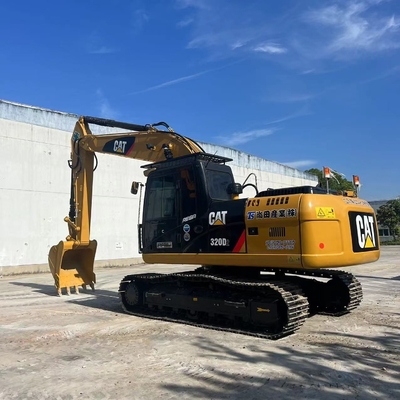 % 100 orijinal kullanılmış CAT Caterpillar 320D Crawler 1m3 kapasiteli hidrolik kazıcı