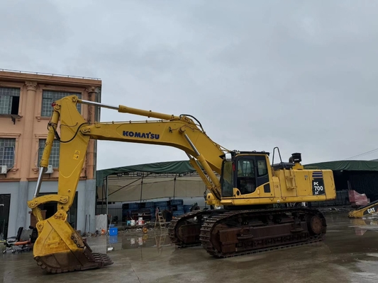 Orijinal Japonya Komatsu PC700-8 Kullanılmış Hidrolik Çalışan Kazıcı İkinci El 70 Tonlu Kazıcı Düşük Fiyat