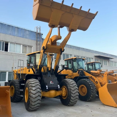 % 90 Yeni Kullanılmış Tekerlekli Yükleyici SDLG LG956L Kullanılmış Yükleyici 5 Ton Çin Marka inşaat makineleri