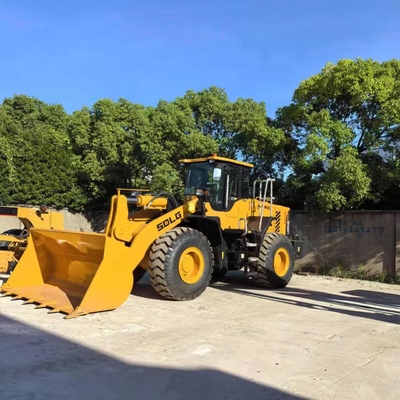 17 Ton Kullanılmış Tekerlekli Yükleyici SDLG LG958L İkinci El Yükleyici 5 Tonluk Adli Yük İyi durumda Çin markası