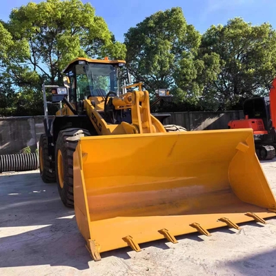 17 Ton Kullanılmış Tekerlekli Yükleyici SDLG LG958L İkinci El Yükleyici 5 Tonluk Adli Yük İyi durumda Çin markası