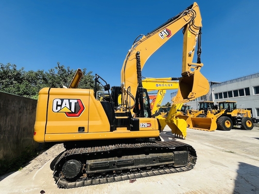 %100 Japonya Yapımı CAT 320GC Kullanılmış Kürt Kazıcısı 20 Tonluk C4.4 Acert Motorlu Hidrolik Sürünen Kazıcı