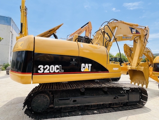 Japonya Orijinal CAT 320CL Kullanılmış hidrolik arkaplan kazıcı 20 Ton Kullanılmış CAT Kazıcı 1m3 1CBM Kelebek kazıcı