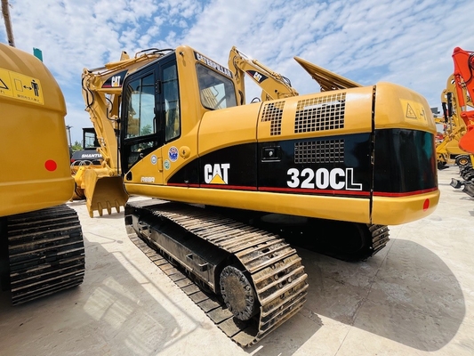 Japonya Orijinal CAT 320CL Kullanılmış hidrolik arkaplan kazıcı 20 Ton Kullanılmış CAT Kazıcı 1m3 1CBM Kelebek kazıcı