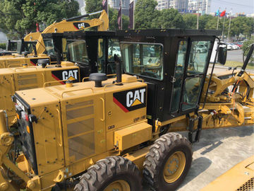 CAT C7 Caterpillar 140K Kullanılmış Motorlu Greyder 190hp 17500kg