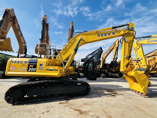 Orijinal Kullanılmış Komatsu Kazıcı PC200-8 Secondhan Crawer Kazıcı PC200-7 PC220-8