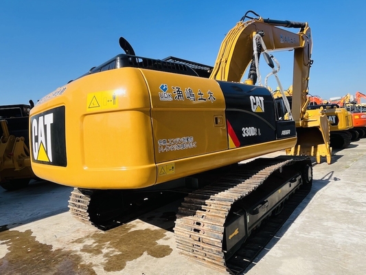 Kullanılmış CAT 330D sürünen kazma makinesi 30 ton Japon kökenli ikinci el kazma makinesi