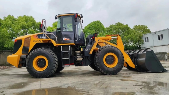 Kullanılmış Liugong CLG856H tekerlekli yükleyici 17 Ton ikinci el yükleyici 168kw Güç