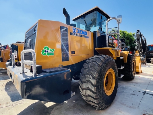 17 ton kullanılmış XCMG ZL50GN tekerlekli yükleyici 5CBM kova ikinci el yükleyici