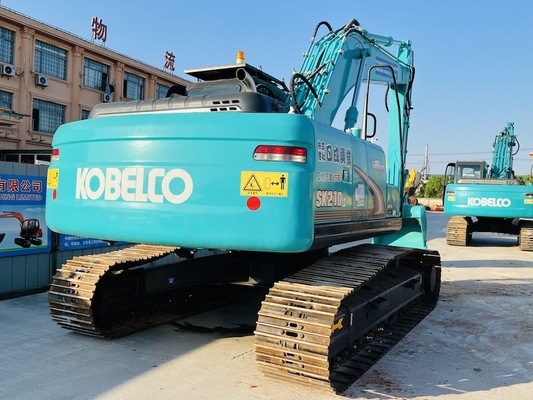 Orijinal Kullanılmış Kobelco SK210LC-8 Hidrolik Çekme Kazıcısı 21 Ton İkinci El Kazıcısı