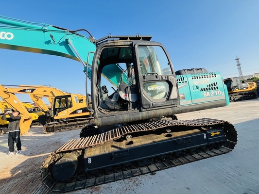 Orijinal Kullanılmış Kobelco SK210LC-8 Hidrolik Çekme Kazıcısı 21 Ton İkinci El Kazıcısı