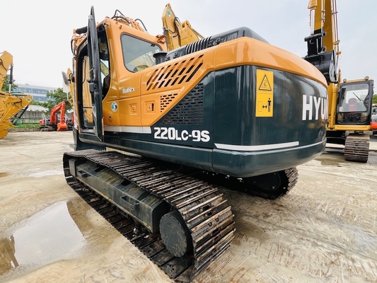 22 tonluk ikinci el Hyundai Digger orijinal ikinci el Hyundai R220LC-9S Crawler Excavator