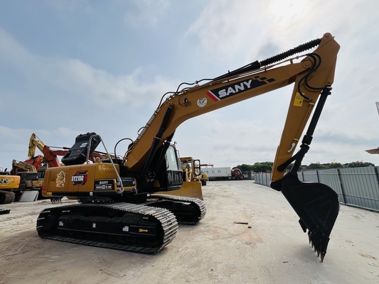 21 ton ikinci el kazıcı kullanılmış Sany SY215C Hidrolik kazıcı 1CBM kova kapasitesi