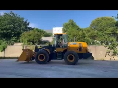 17 ton kullanılmış tekerlekli yükleyici SDLG LG958L ikinci el yükleyici 5 ton nominal yük