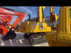 20 Ton % 100 İkinci El Komatsu PC200-8 Sürünen Kazıcı Kullanılmış Kazıcı Orijinal Japon