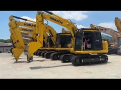 Komatsu SAA4D95LE-3 Motoru ile Mini İkinci El Komatsu PC130-7 Sürünen Kazıcı